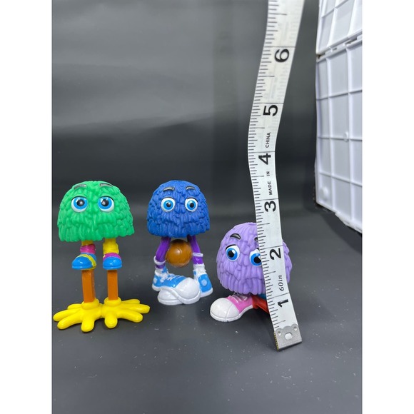 Set of 3 McDonald's Funny Fry Guys on stilts, heel/sneaker and basketball - Picture 7 of 7